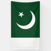 Flagge Pakistans Banner (Vertikal)