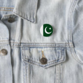 Flagge Pakistans Button (Beispiel)