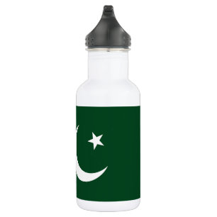 Flagge Pakistans Edelstahlflasche