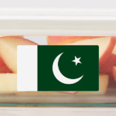 Flagge Pakistans Etiketten (Befestigt)