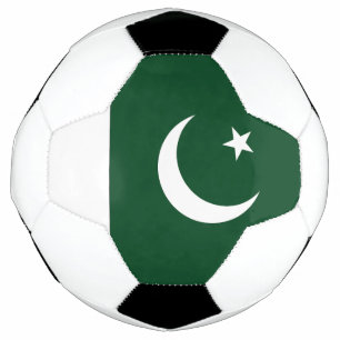 Flagge Pakistans Fußball