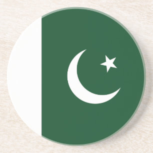 Flagge Pakistans Getränkeuntersetzer