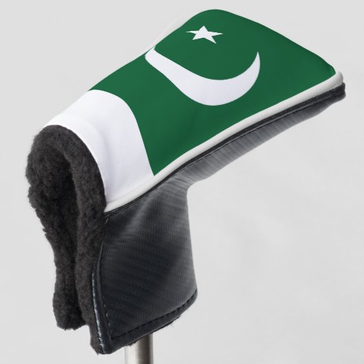 Flagge Pakistans Golf Headcover (3/4 Vorderseite)