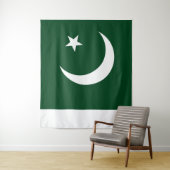 Flagge Pakistans groß Wandteppich (Beispiel)