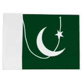 Flagge Pakistans Große Geschenktüte (Rückseite)