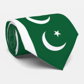 Flagge Pakistans Krawatte (Gerollt)