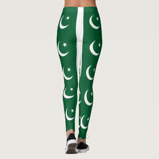 Flagge Pakistans Leggings (Rückseite)