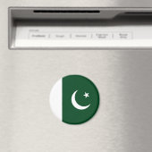Flagge Pakistans Magnet (In Situ (Geschirrspüler))