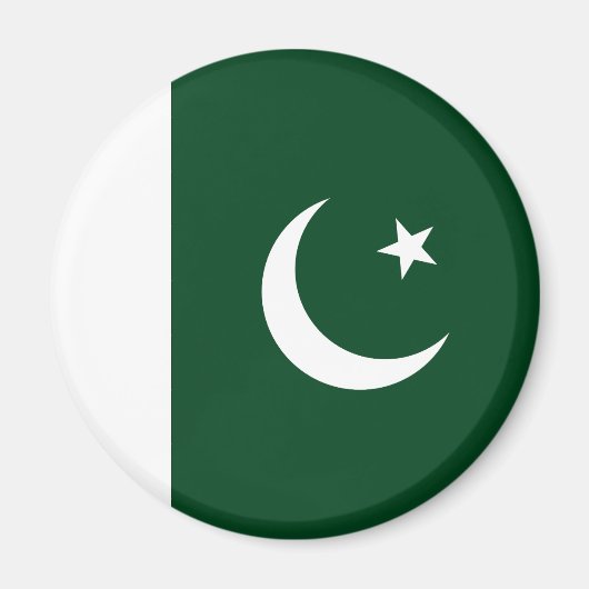 Flagge Pakistans Magnet (Vorne)