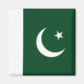 Flagge Pakistans Magnet (Vorne)