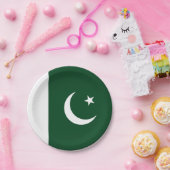 Flagge Pakistans Pappteller (Party)