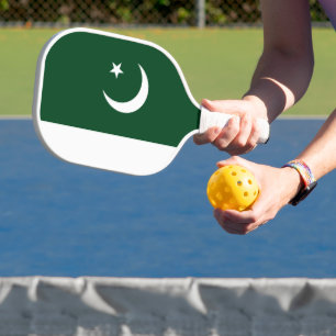 Flagge Pakistans Pickleball Schläger