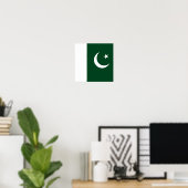 Flagge Pakistans Poster (Heimbüro)