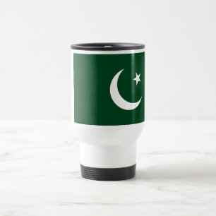 Flagge Pakistans Reisebecher