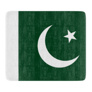 Flagge Pakistans Schneidebrett