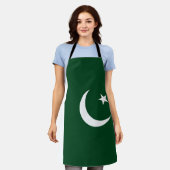 Flagge Pakistans Schürze (Getragen)