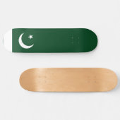 Flagge Pakistans Skateboard (Horizontal)
