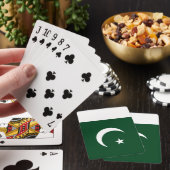 Flagge Pakistans Spielkarten (In Situ)