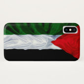 Flagge Palästinas Case-Mate iPhone Hülle (Rückseite (Horizontal))