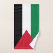 Flagge Palästinas Handtuch (Handtuch)