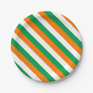 Flagge Pappteller