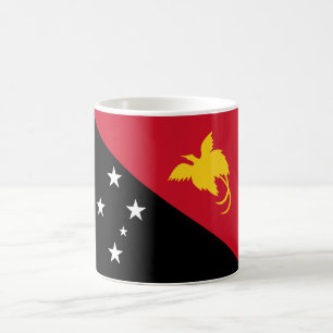 Flagge Papua - Neue Guinea Kaffeetasse