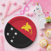 Flagge Papua - Neue Guinea Pappteller (Party)