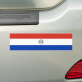 Flagge Paraguays Autoaufkleber (Auf Auto)