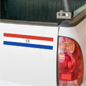 Flagge Paraguays Autoaufkleber (Auf Lkw)