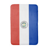 Flagge Paraguays Badematte (Vorderseite Vertikal)
