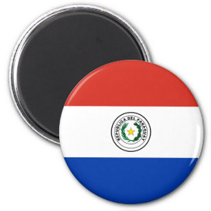 Flagge Paraguays - Bandera de Paraguay Magnet