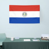 Flagge Paraguays Banner (Messeveranstaltung)