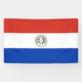 Flagge Paraguays Banner (Horizontal)