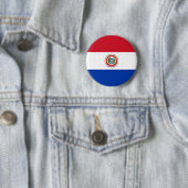 Flagge Paraguays Button (Beispiel)
