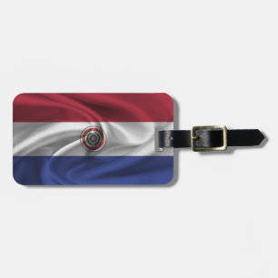 Flagge Paraguays Gepäckanhänger