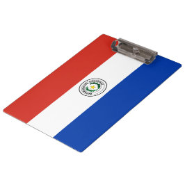 Flagge Paraguays Klemmbrett