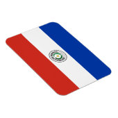 Flagge Paraguays Magnet (Rechte Seite)