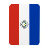 Flagge Paraguays Magnet (Vertikal)