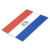 Flagge Paraguays Notizblock (angewinkelt)