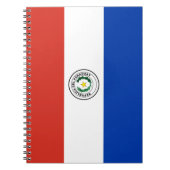 Flagge Paraguays Notizblock (Vorderseite)