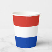 Flagge Paraguays Pappbecher (Rechts)