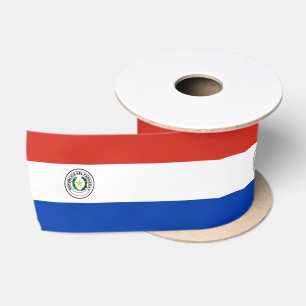 Flagge Paraguays Satinband