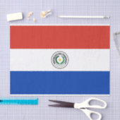Flagge Paraguays Seidenpapier (Handwerk)