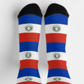 Flagge Paraguays Socken (Oben)
