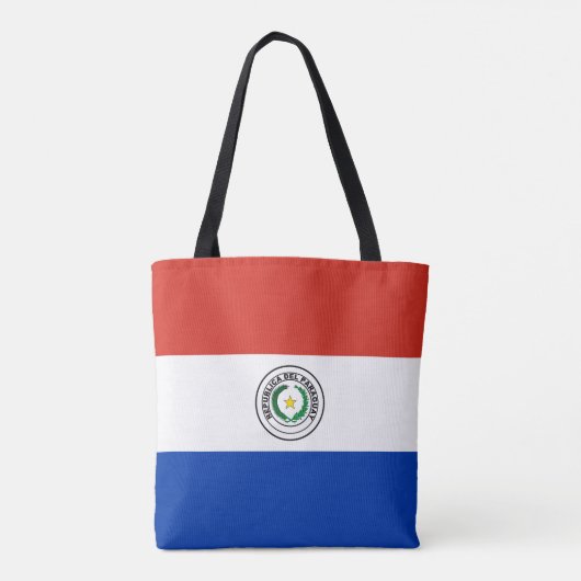 Flagge Paraguays Tasche (Rückseite)