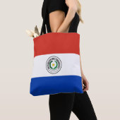 Flagge Paraguays Tasche (Von Nahem)