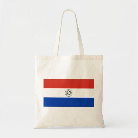 Flagge Paraguays Tragetasche (Vorne)