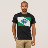 Flagge Paranás, Brasilien T-Shirt (Vorne ganz)