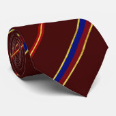 Flagge Paris Krawatte (Gerollt)