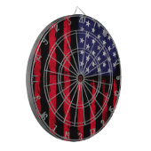 Flagge-Patriot Dartscheibe (Vorderseite Links)